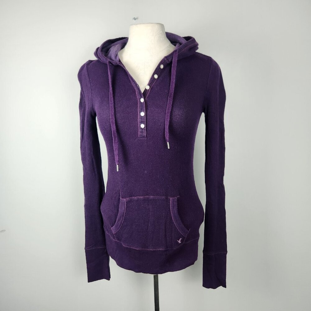 ASO Elena Gilbert The Vampire Diaries Alt Colour Hooded Henley Long Sleeve... - Picture 2 of 12
